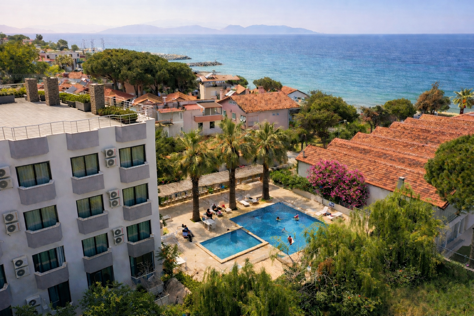 Medos Beach Hotel Güzelçamlı genel görünüm